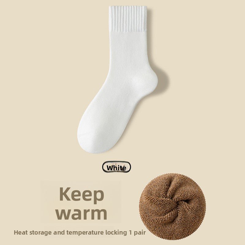 Extra thick winter fleece - lined terry socks - Journey Must Haves