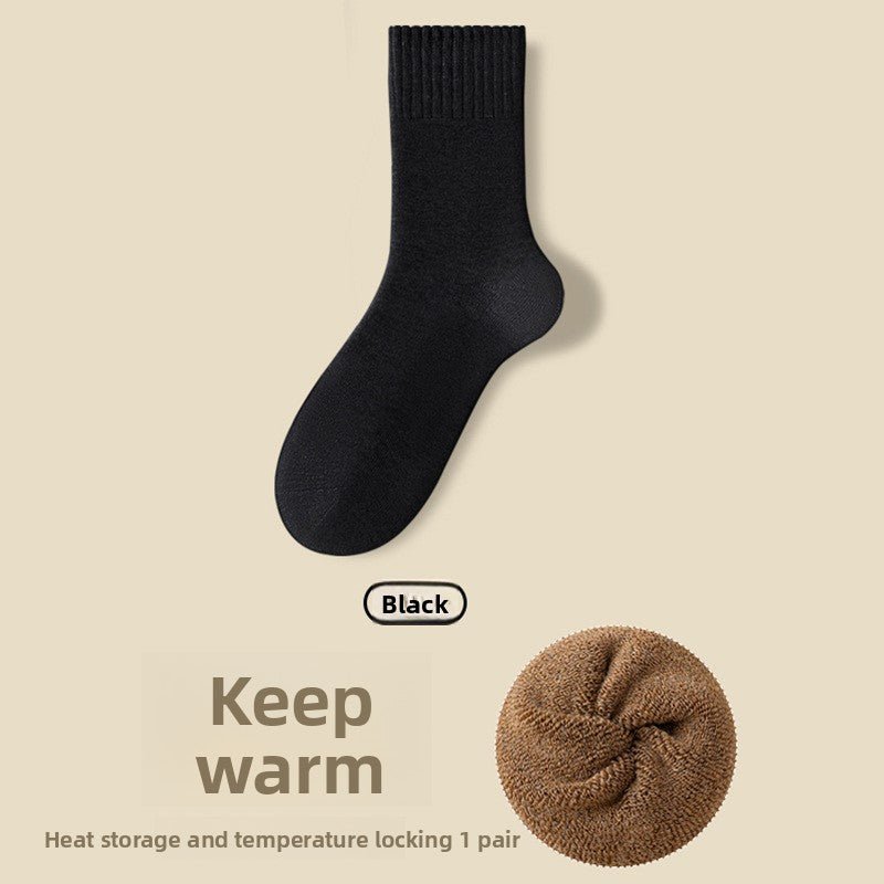 Extra thick winter fleece - lined terry socks - Journey Must Haves