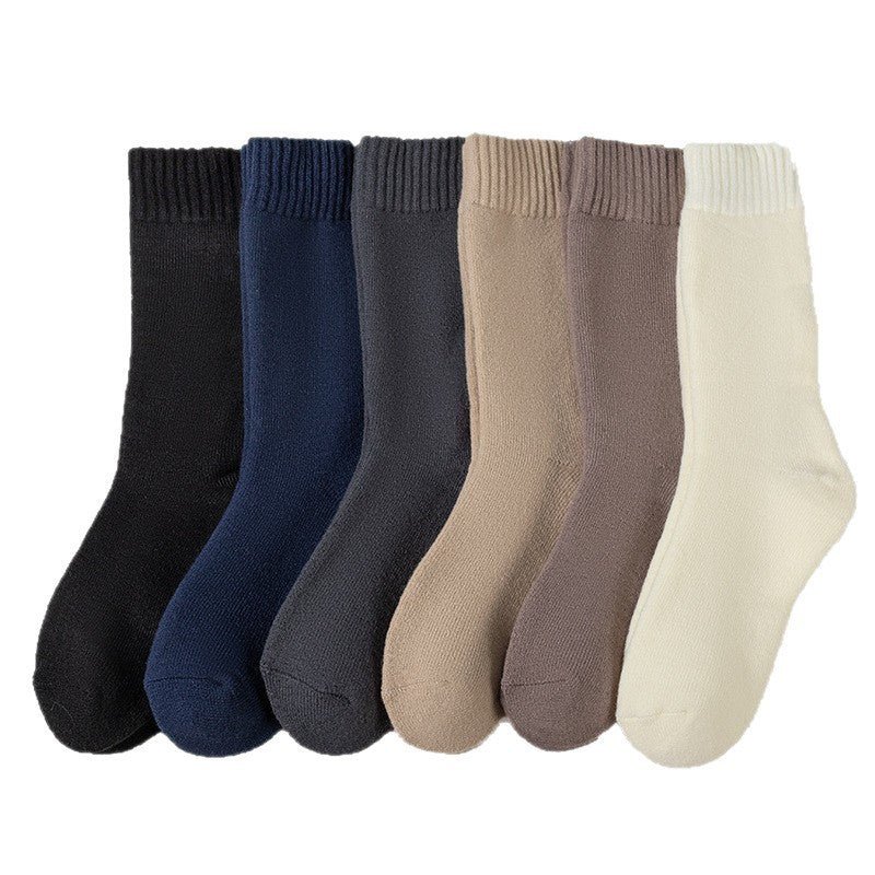 Extra thick winter fleece - lined terry socks - Journey Must Haves