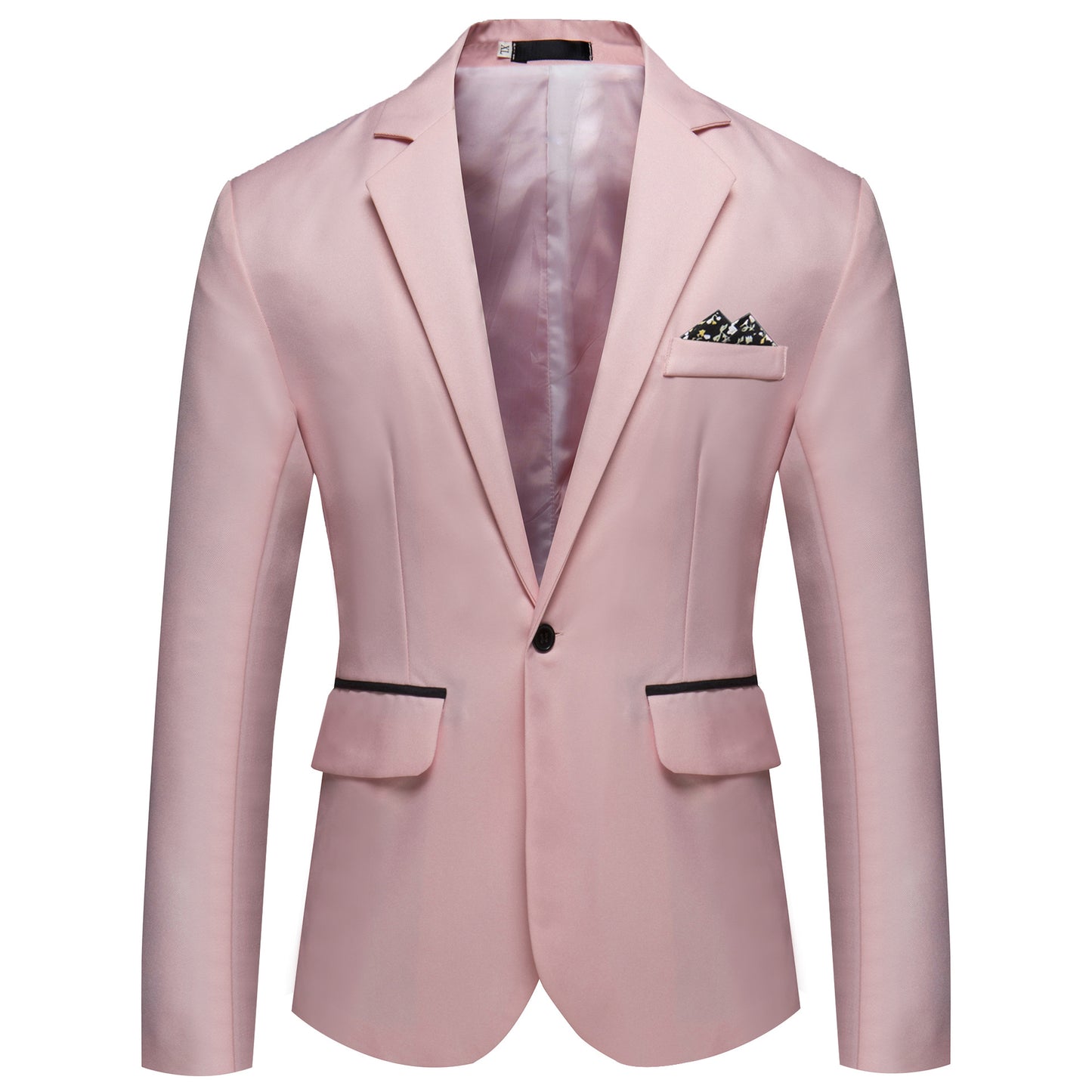 Men's Single-Breasted Casual Suit Jacket