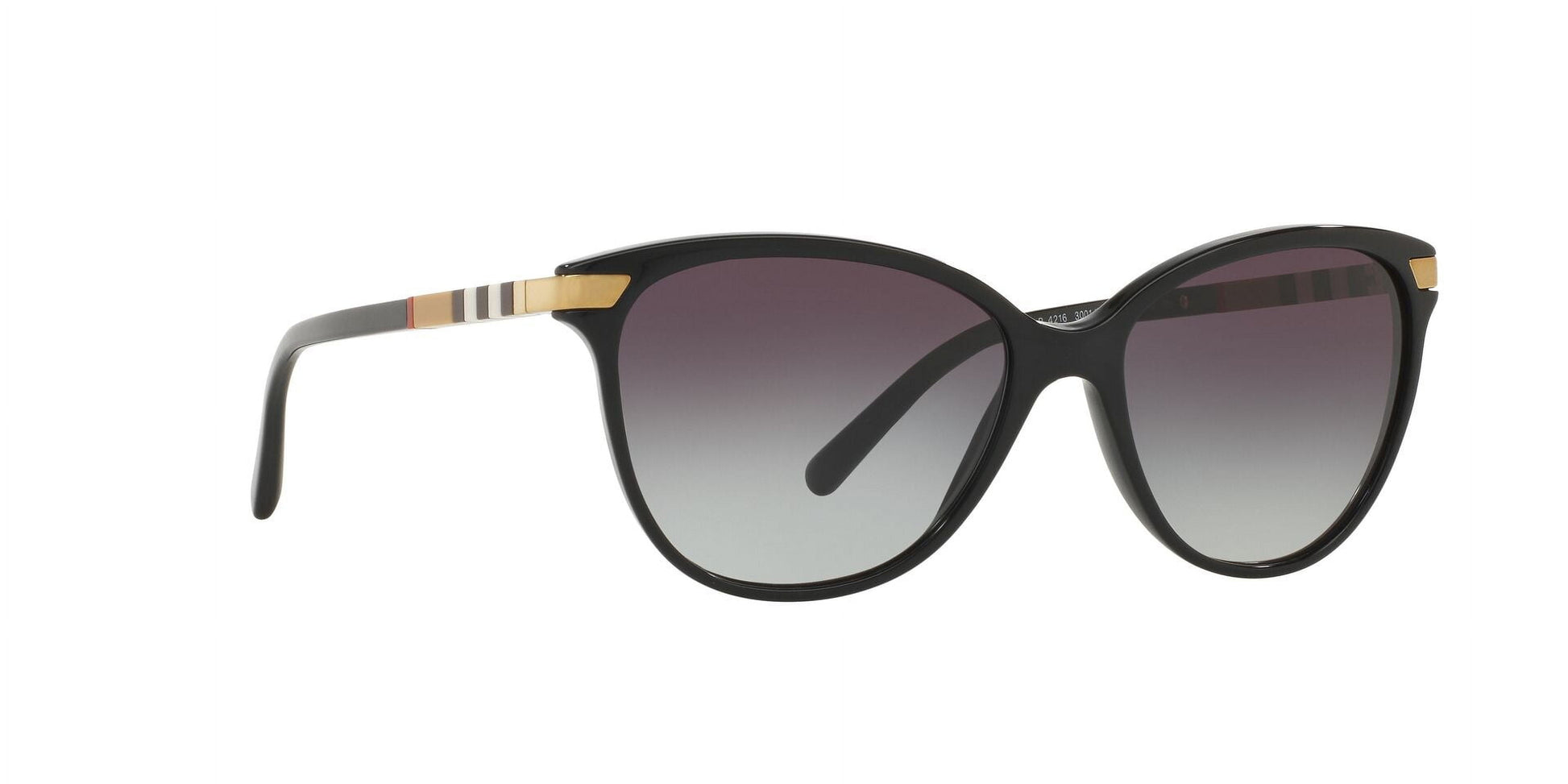 Elevate Your Style with Women's Black Cat Eye Sunglasses - Flex Hinges & 100% UV Protection - Made in Italy