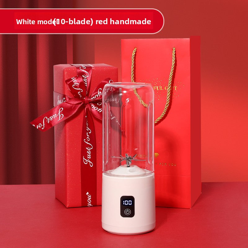 Portable Electric Juicer Cup with Ice Crushing Function