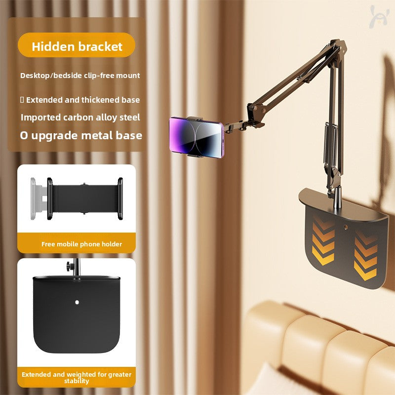 Headboard mobile phone and tablet holder