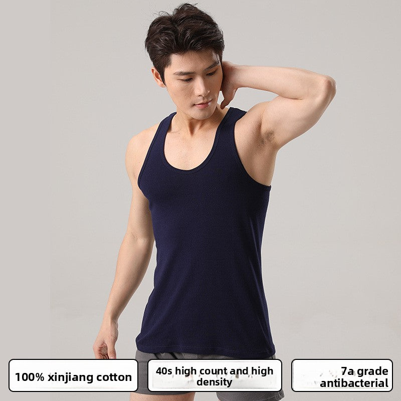 Mens Cotton Sleeveless Undershirt