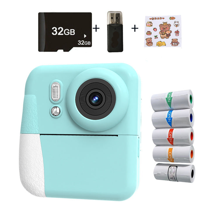 Q10 Instant Print Kids Digital Camera with Dual Camera