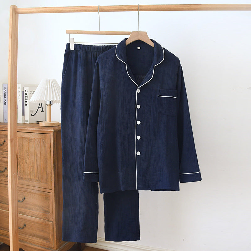 Cotton Pajama Set for Men and Women