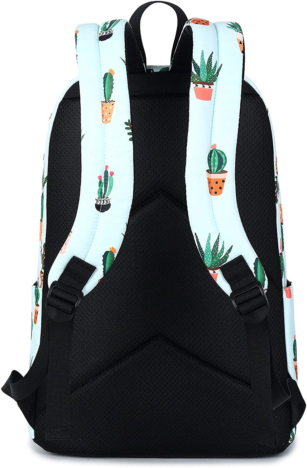 Stylish Cactus Leisure Backpack for Girls - Perfect for School and Travel