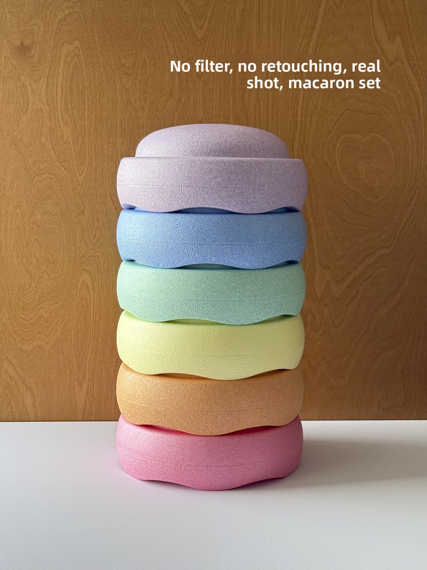 EPP Foam Rainbow Stepping Stones and Balance Board Set