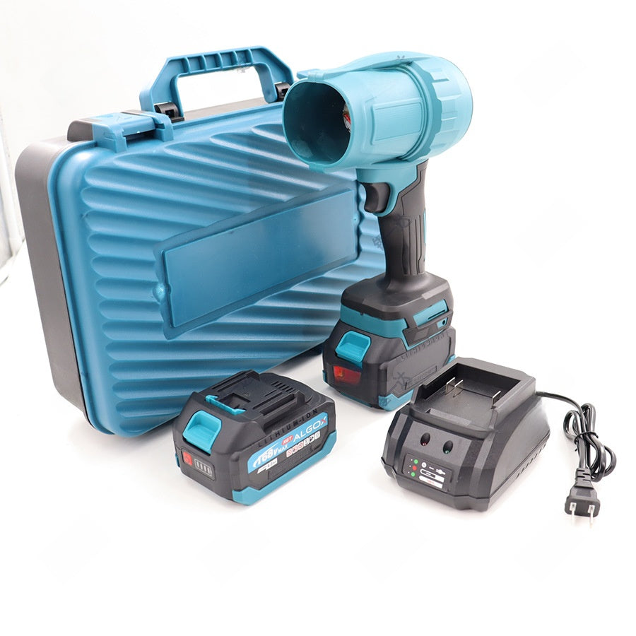 High-power dust removal charging fan