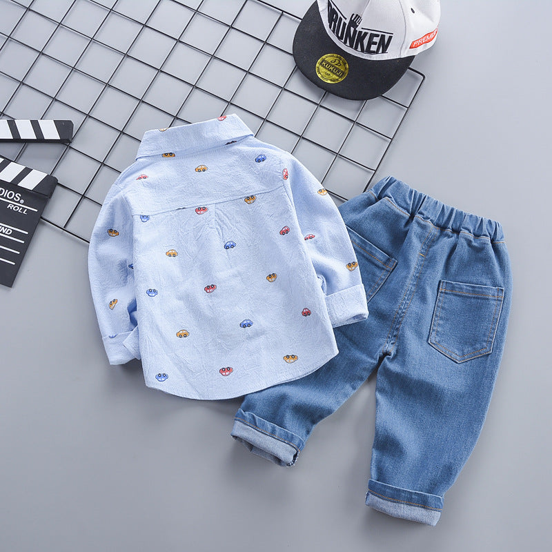 Boys Spring Autumn Cotton Clothing Set