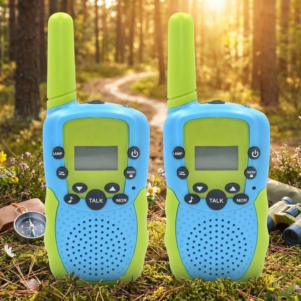Exciting Portable Kids Walkie Talkies - 2 Way Radios for Outdoor Fun and Safety Communication
