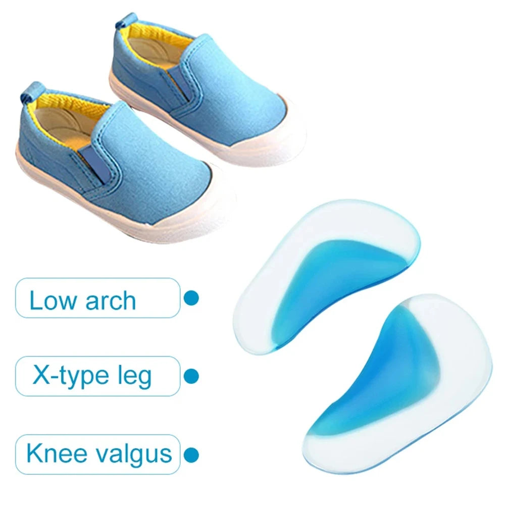 Transform Your Child's Comfort with Kids Orthopedic Insoles - Perfect Support for Flat Feet and Plantar Fasciitis!