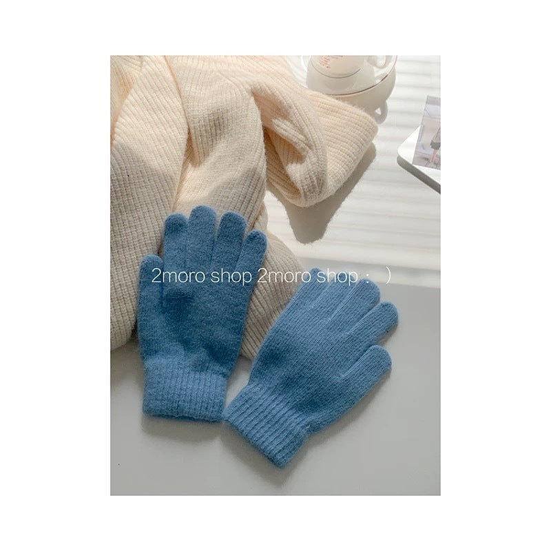 Knitted Winter Gloves Windproof Warm