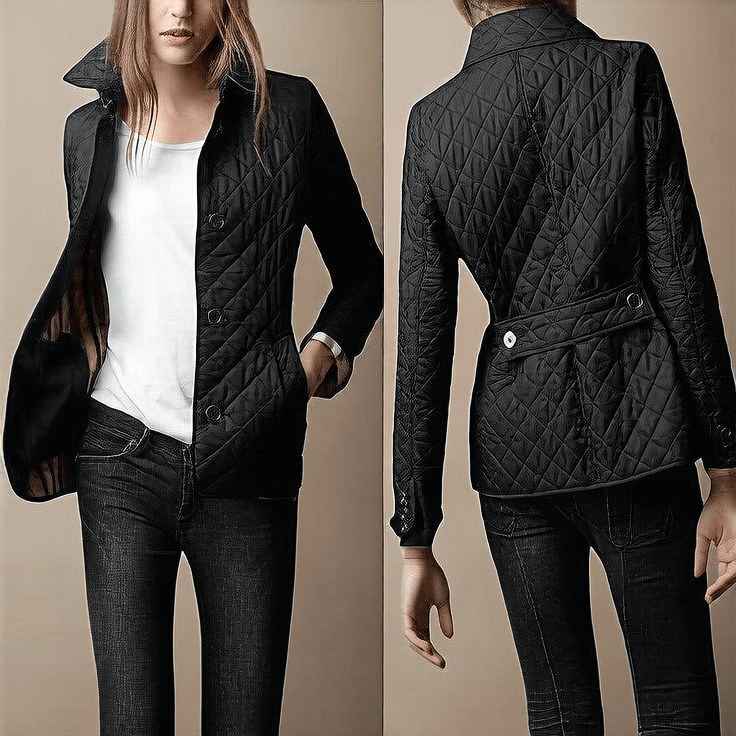 Fitted and warm cotton - padded jacket - Journey Must Haves