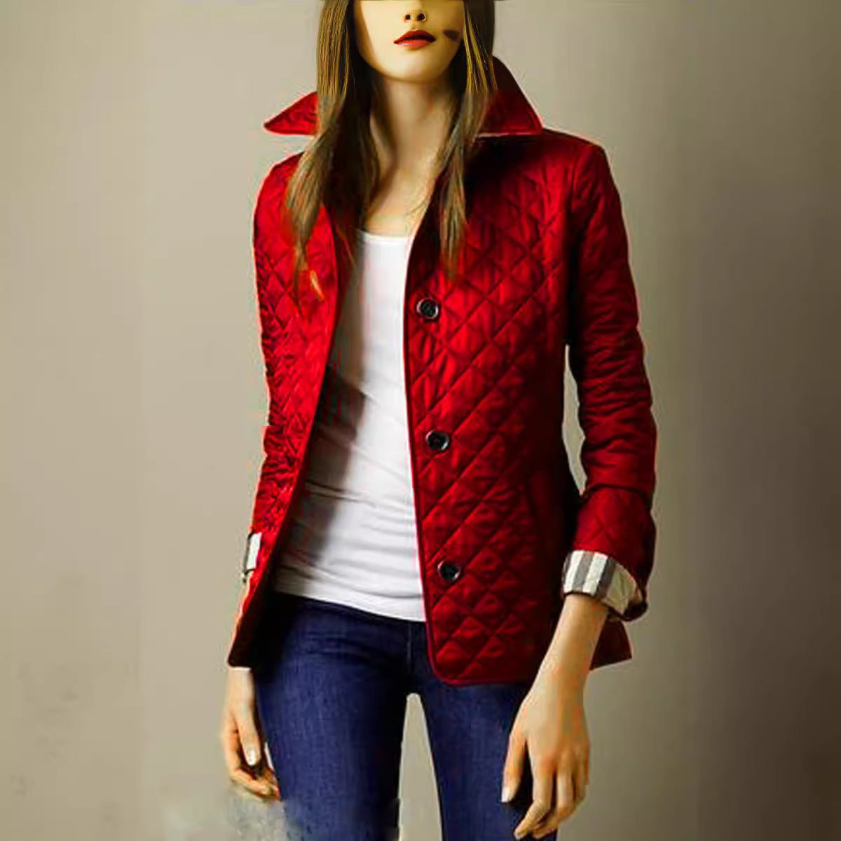 Fitted and warm cotton - padded jacket - Journey Must Haves