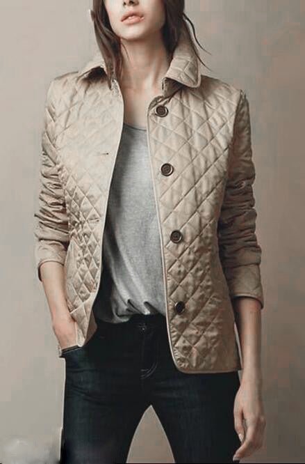 Fitted and warm cotton - padded jacket - Journey Must Haves