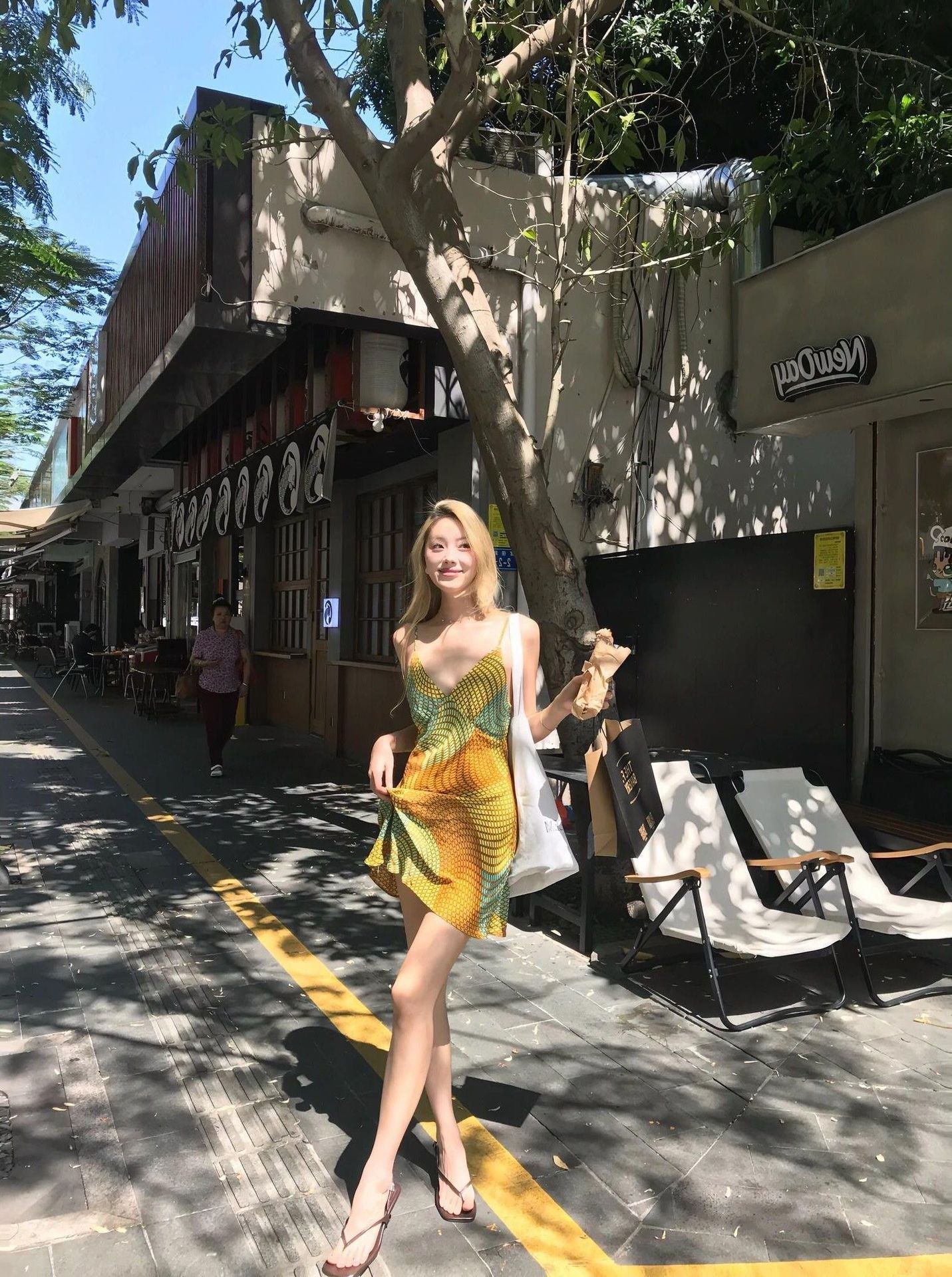 French Style Sleeveless Summer Dress - Journey Must Haves