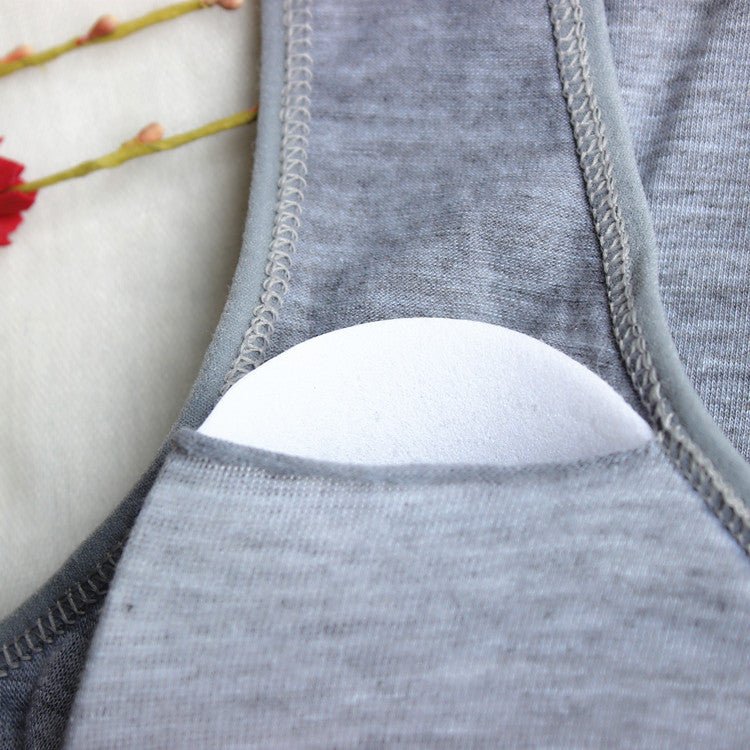Girls' Developmental Girls' Underwear Size Size Size Middle and Big Kids Student Letters Sports Bra Cotton Non - rimmed Small Vest - Journey Must Haves