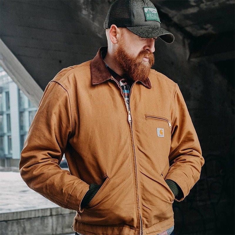 Heavyweight Cotton Lapel Jacket for Men and Women - Journey Must Haves