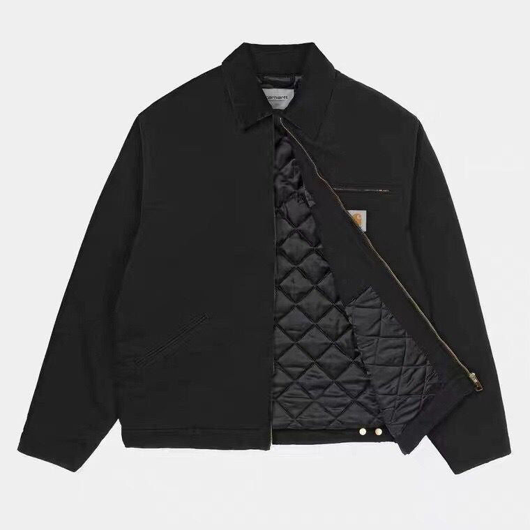 Heavyweight Cotton Lapel Jacket for Men and Women - Journey Must Haves