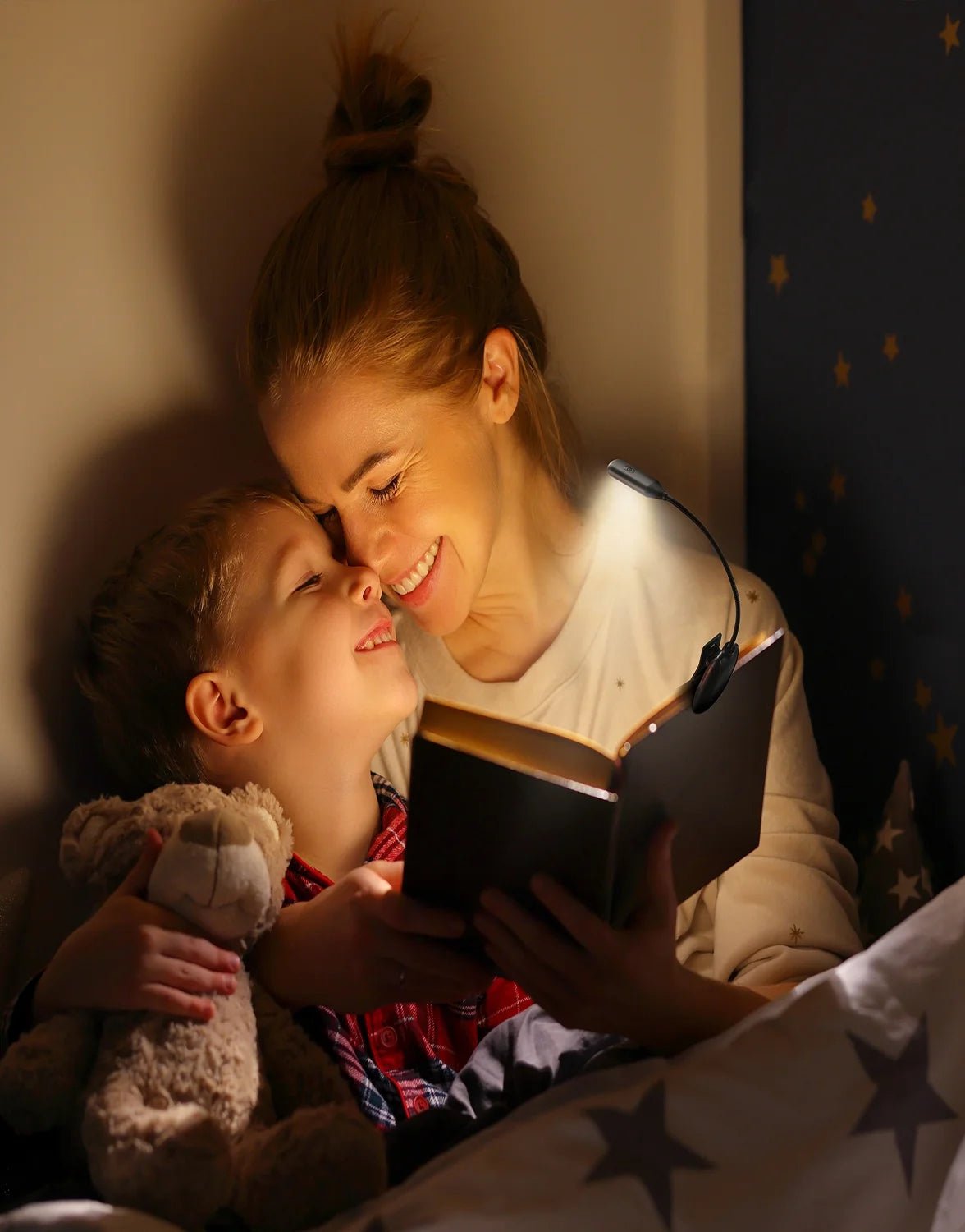 Illuminate Your Reading Experience: Rechargeable Clip - On Book Light with 80 Hours of Battery Life, 3 Brightness Levels & 3 Color Temperatures - Journey Must Haves