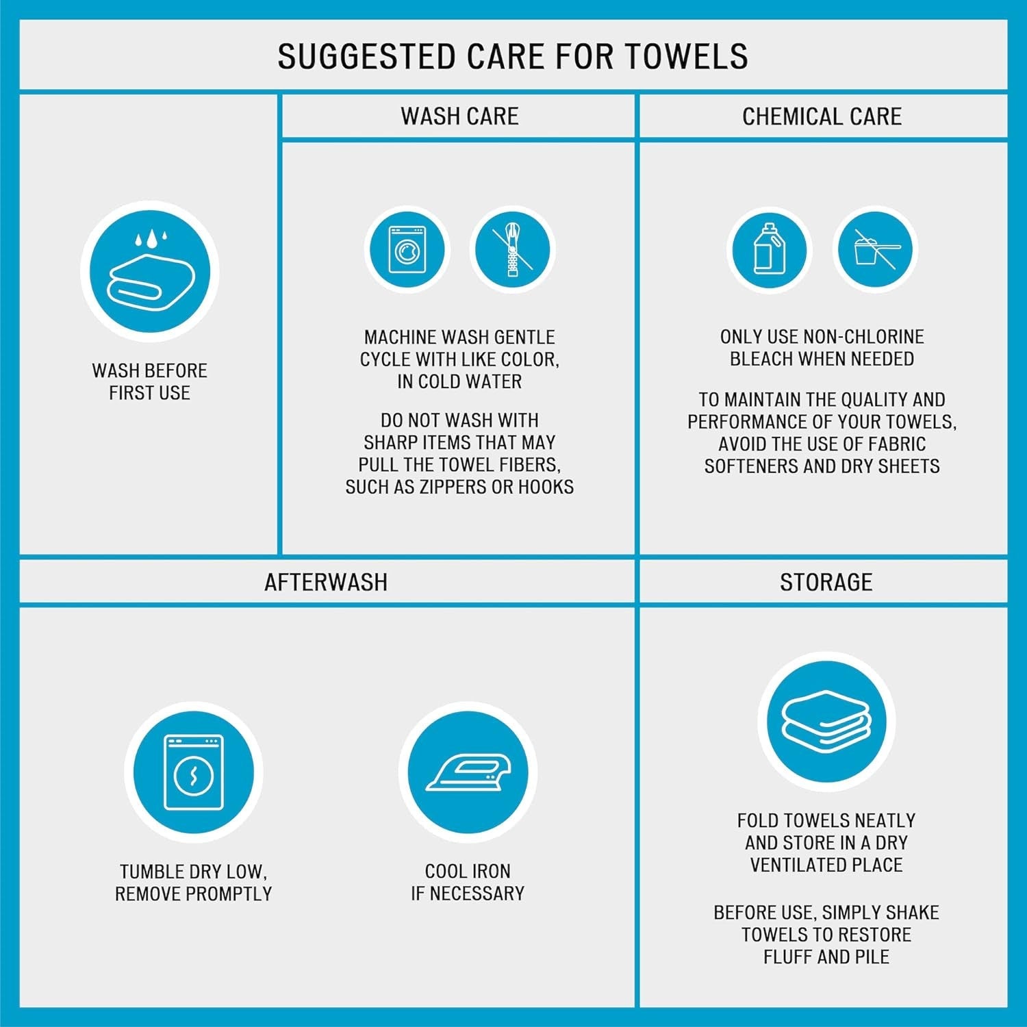 Indulge in Luxury with the Serene 6 - Piece Embroidered Cotton Bath Towel Set - Soft, Highly Absorbent Floral Design in Cream and Blue - Journey Must Haves