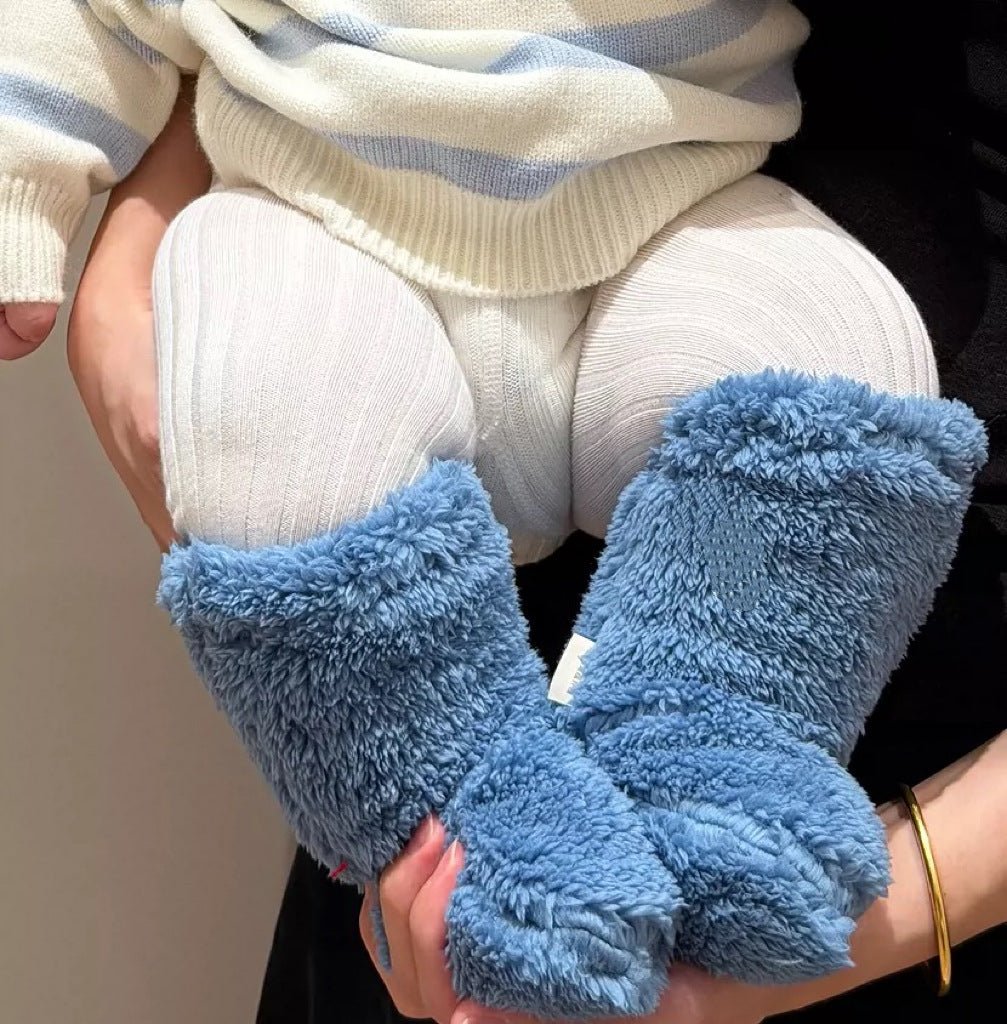 Infant Plush Winter Socks Non - Slip - Journey Must Haves