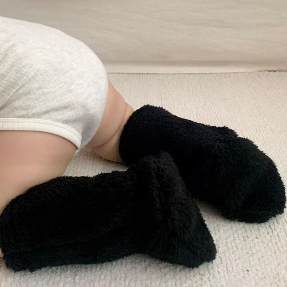 Infant Plush Winter Socks Non - Slip - Journey Must Haves
