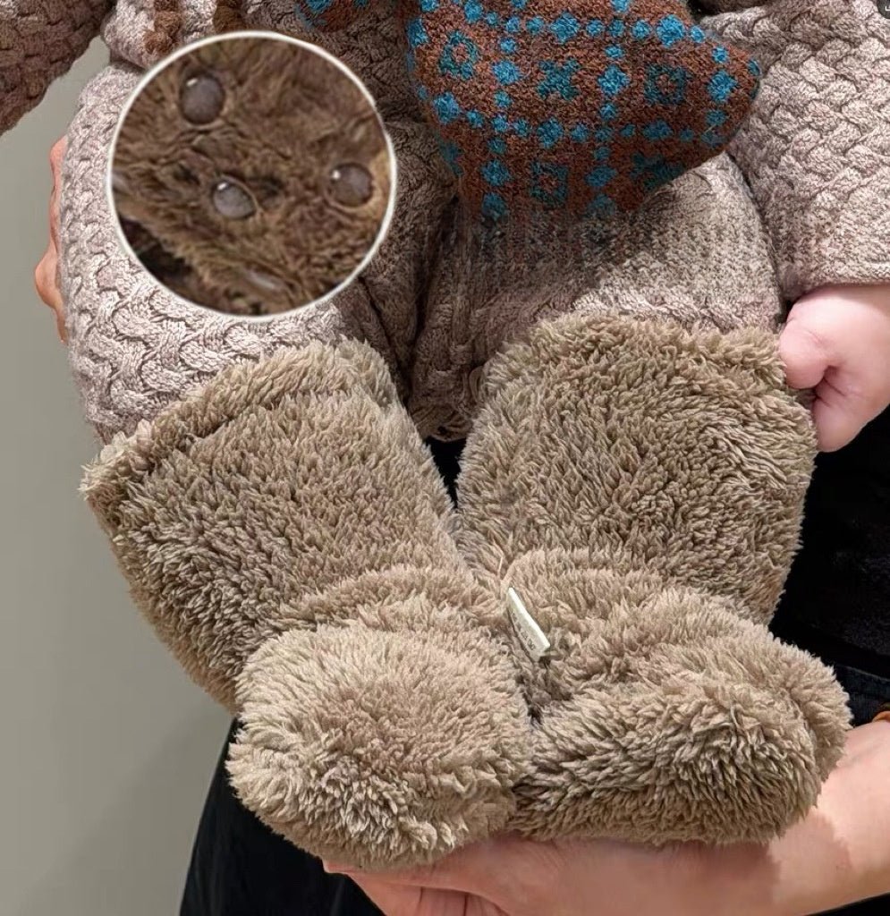 Infant Plush Winter Socks Non - Slip - Journey Must Haves