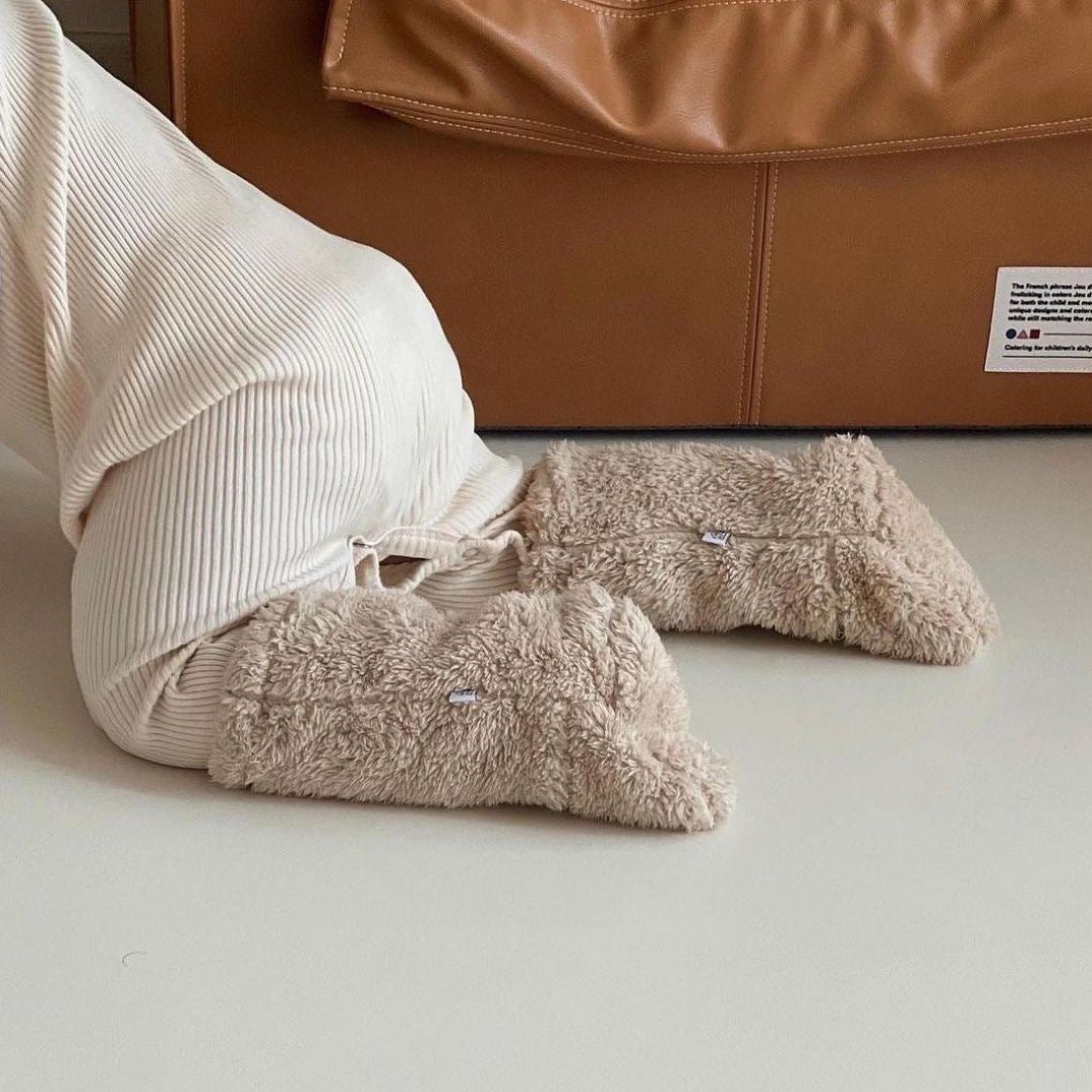Infant Plush Winter Socks Non - Slip - Journey Must Haves