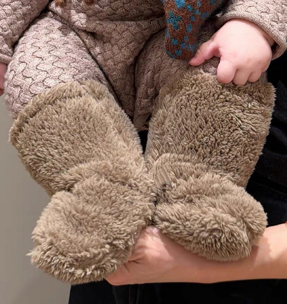 Infant Plush Winter Socks Non - Slip - Journey Must Haves