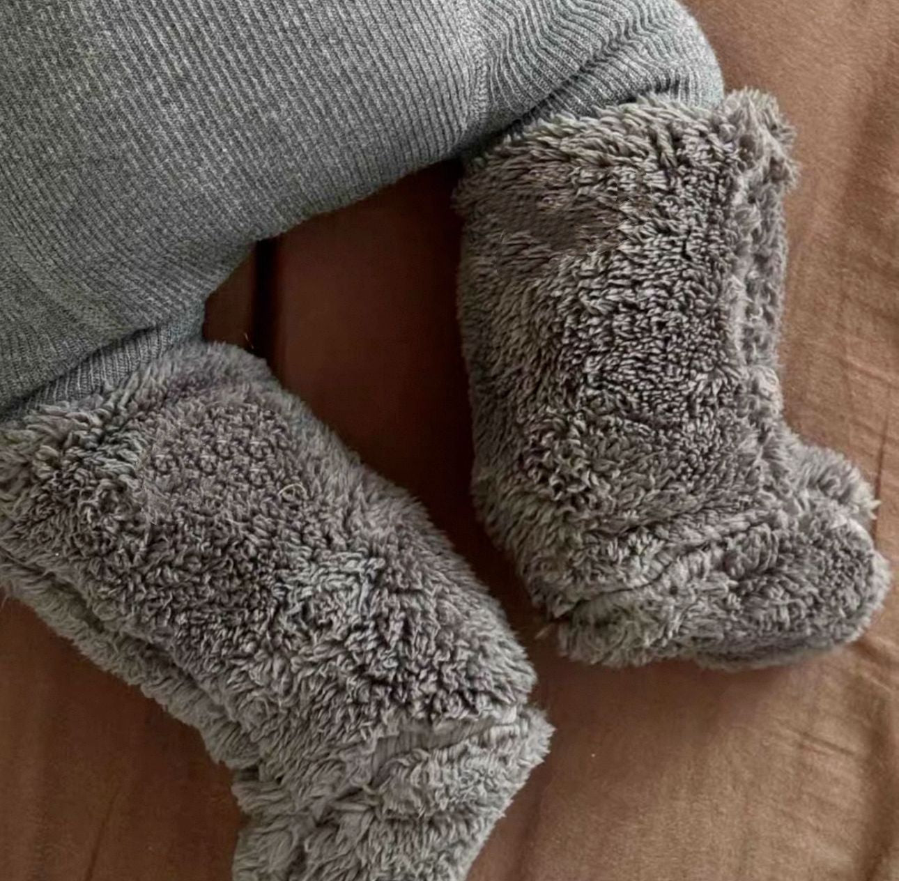 Infant Plush Winter Socks Non - Slip - Journey Must Haves