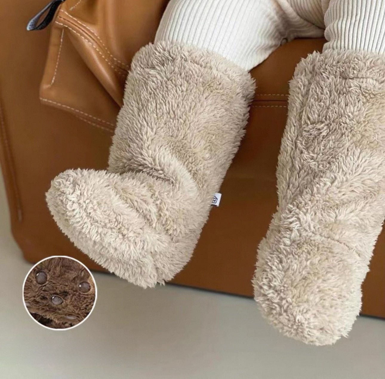 Infant Plush Winter Socks Non - Slip - Journey Must Haves