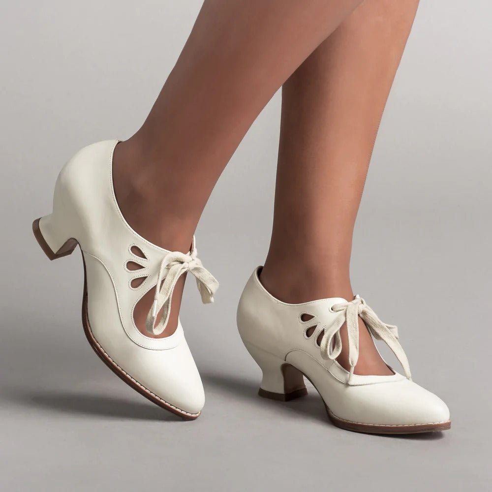 Lace Up Cutout Heeled Sandals Plus Size Casual Shoes for Women - Journey Must Haves