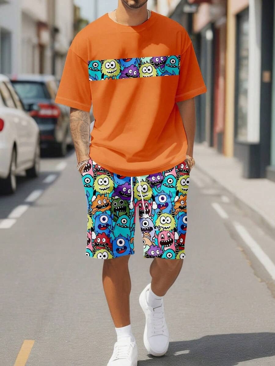 Loose and casual hip - hop suit - Journey Must Haves