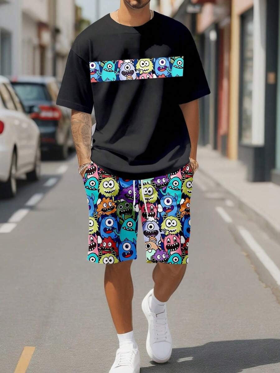 Loose and casual hip - hop suit - Journey Must Haves