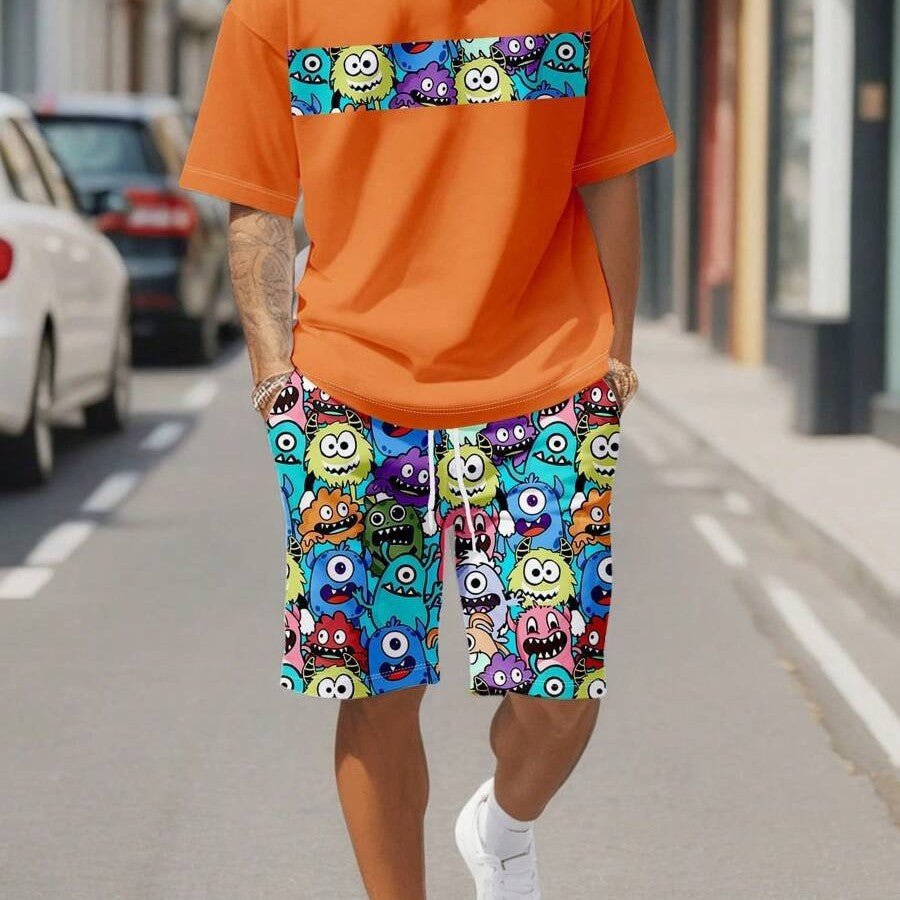 Loose and casual hip - hop suit - Journey Must Haves
