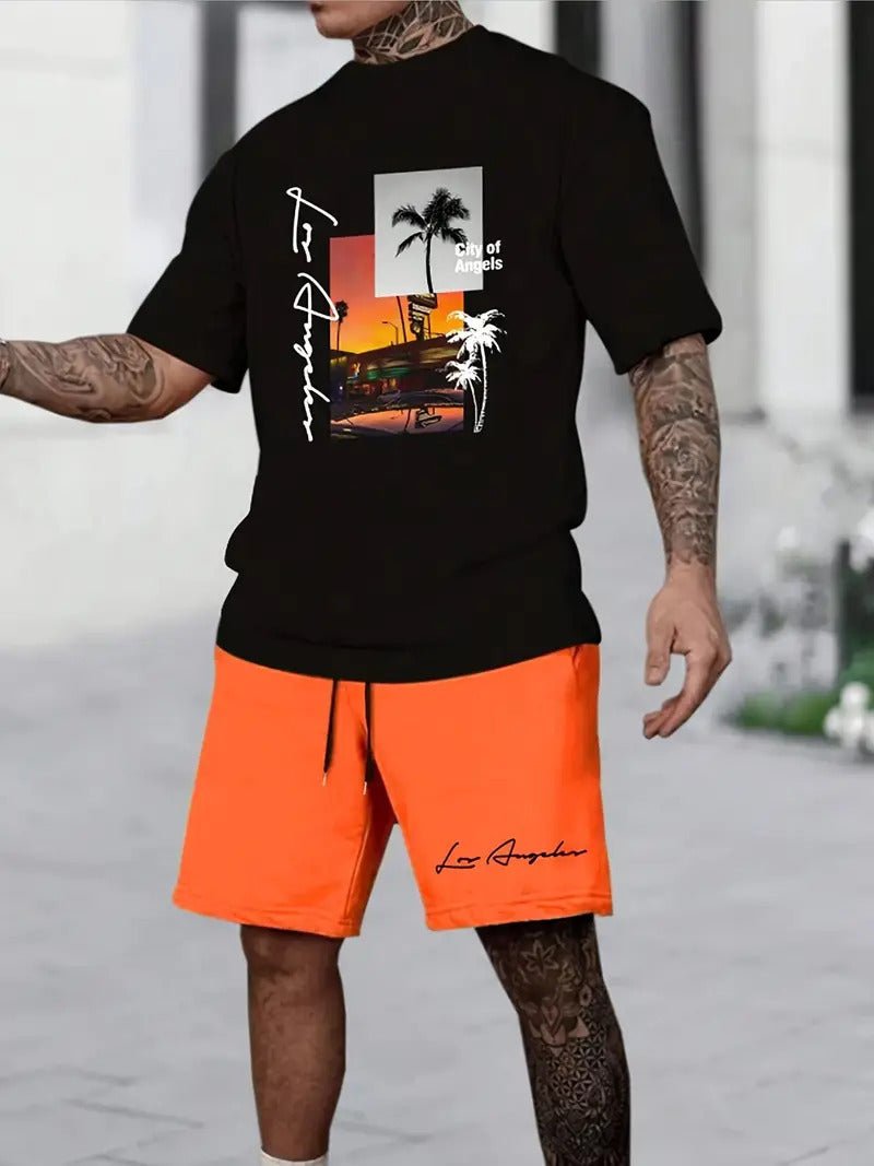 Loose and casual hip - hop suit - Journey Must Haves