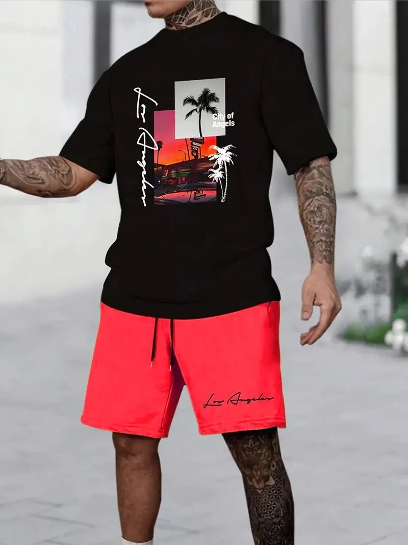 Loose and casual hip - hop suit - Journey Must Haves