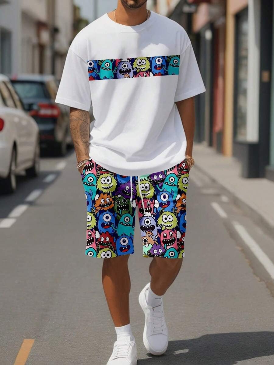 Loose and casual hip - hop suit - Journey Must Haves