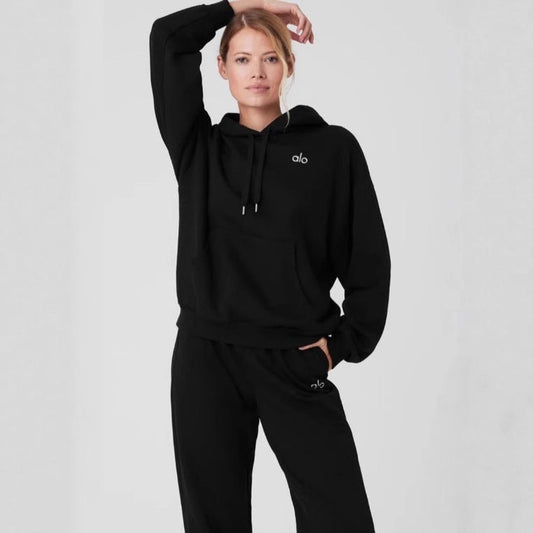 Men's Hooded Sweatshirt and Pants Set with 3D Embroidery - Journey Must Haves