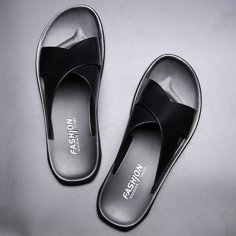 mens leather slippers - Journey Must Haves