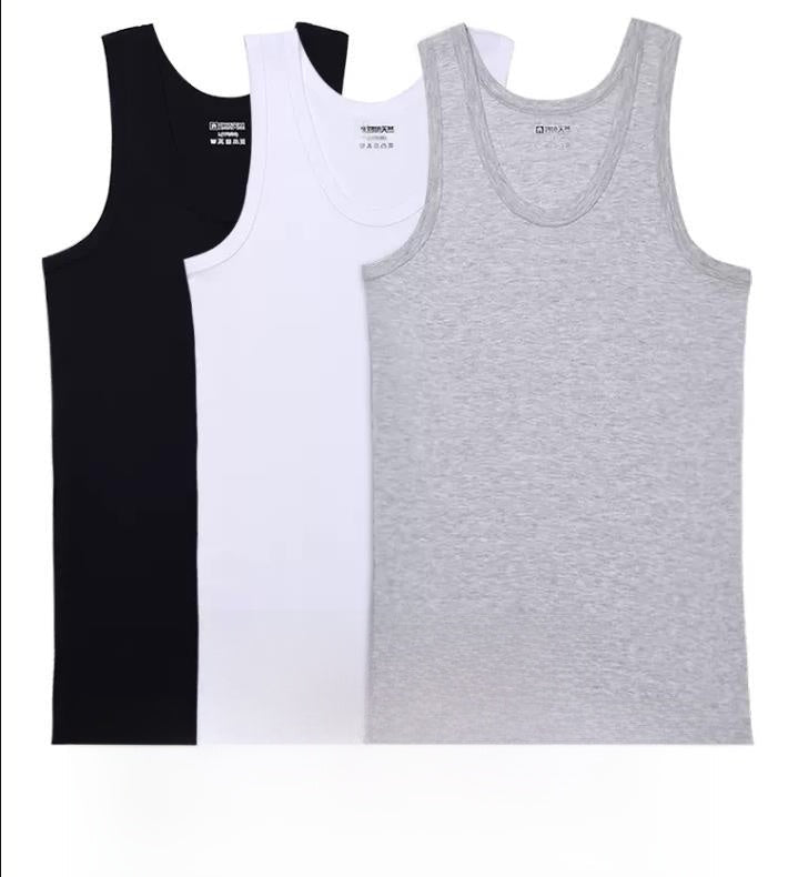 Men's Pure Cotton T-Shirt Vest - Journey Must Haves