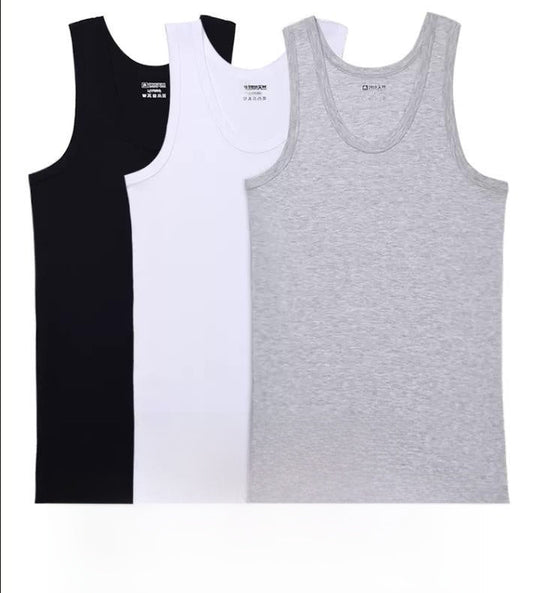 Men's Pure Cotton T-Shirt Vest - Journey Must Haves