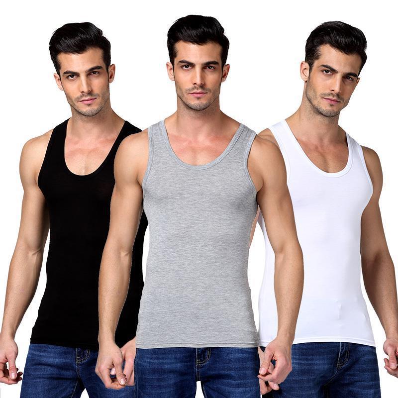 Men's Pure Cotton T-Shirt Vest - Journey Must Haves