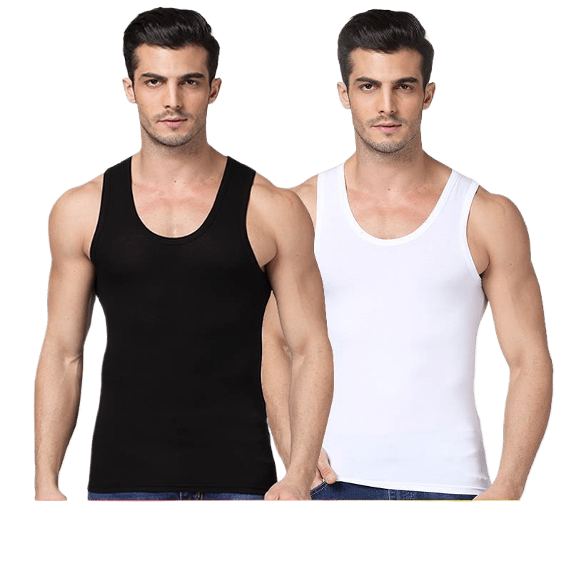 Men's Pure Cotton T-Shirt Vest - Journey Must Haves