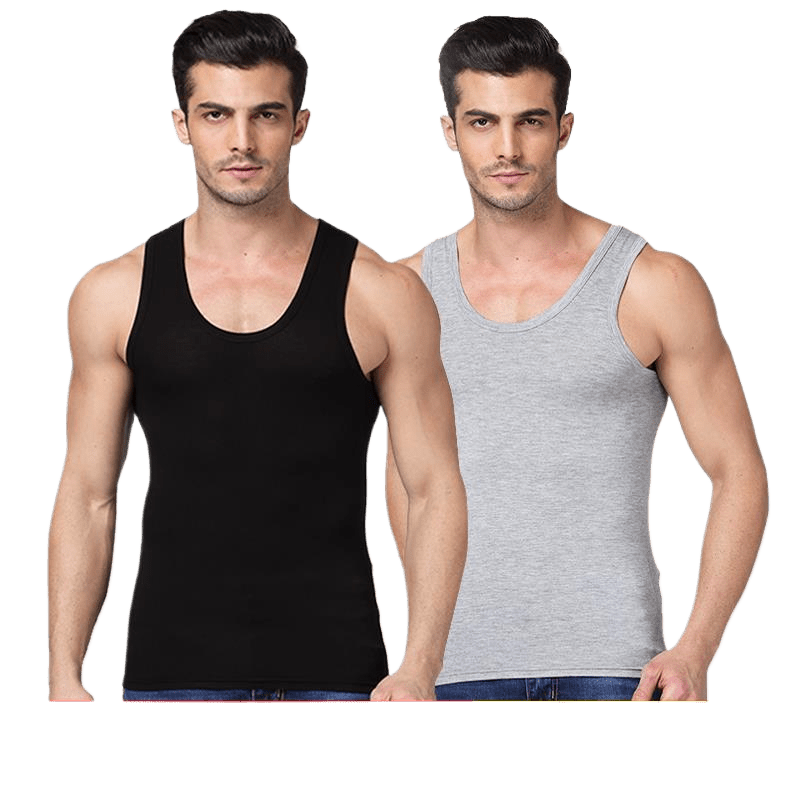 Men's Pure Cotton T-Shirt Vest - Journey Must Haves