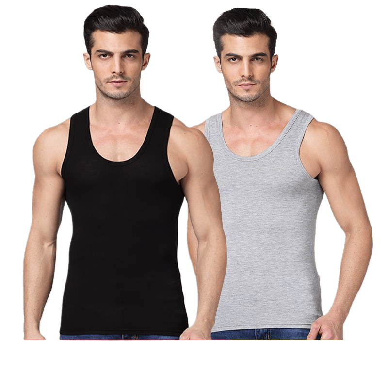 Men's Pure Cotton T-Shirt Vest - Journey Must Haves
