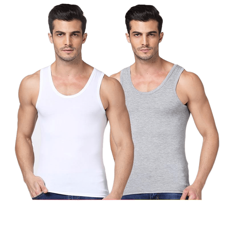 Men's Pure Cotton T-Shirt Vest - Journey Must Haves