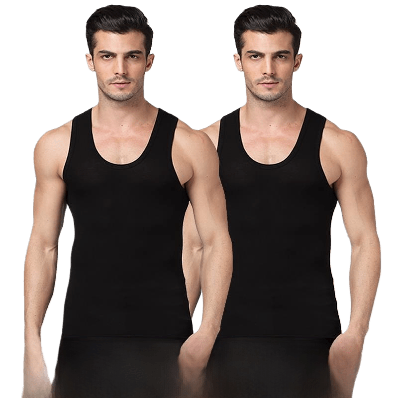 Men's Pure Cotton T-Shirt Vest - Journey Must Haves